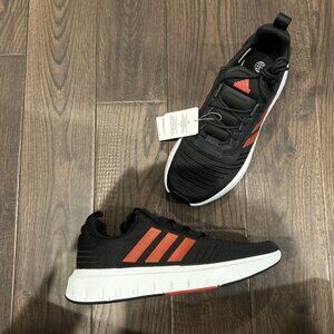 adidas Swift Run 23 Running Shoes Men's Size 10.5 Black/ Red IG4706